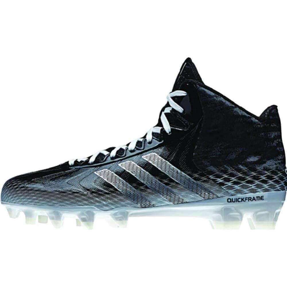 image:imageadidas Performance Mens Crazyquick Mid D Football CleatBlackWhite