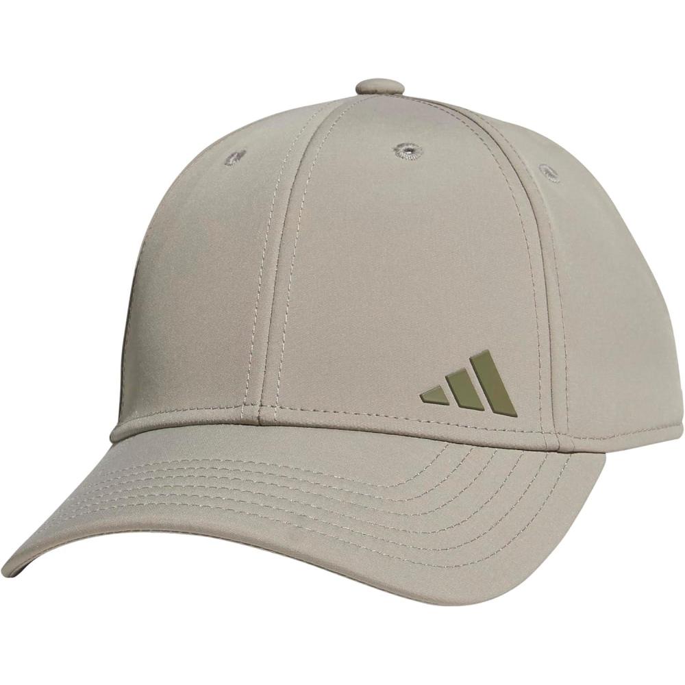 image:imageadidas Womens Ponytail Hat Backless Baseball CapSilver Pebble GreyOlive Strata Green20
