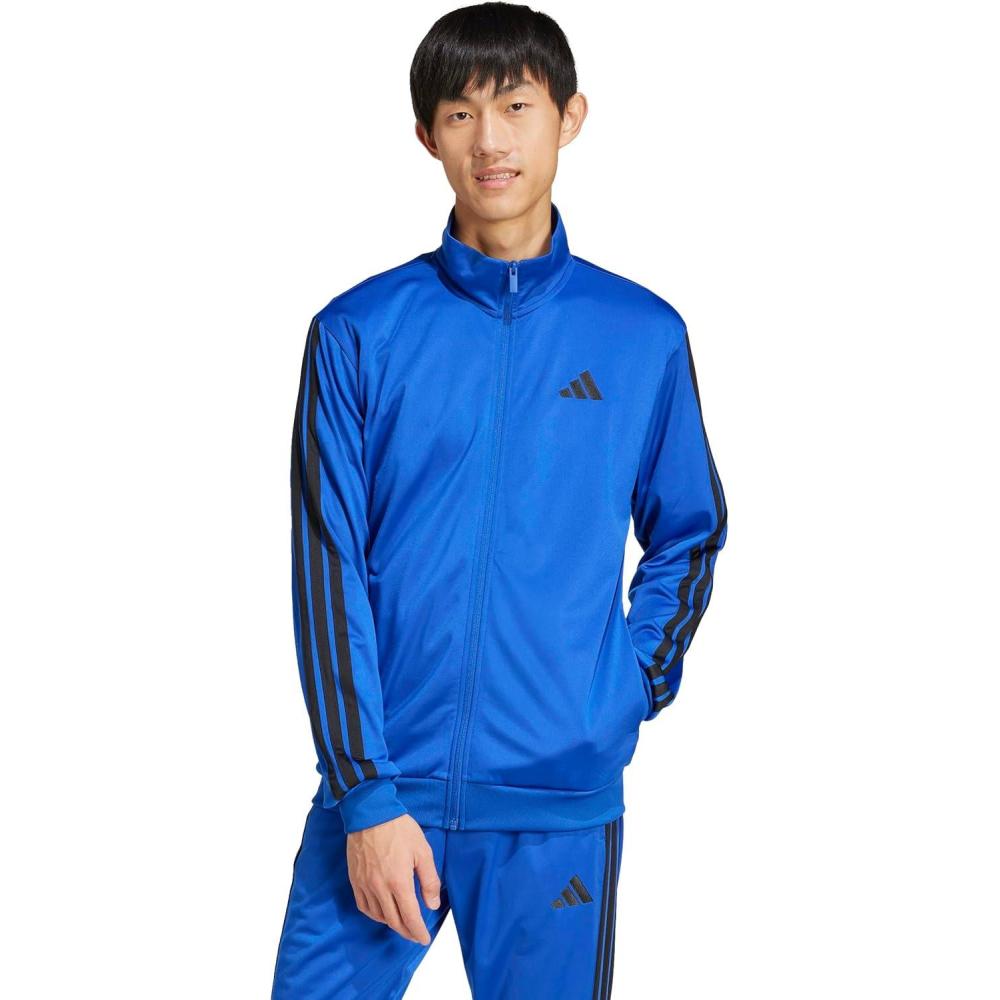 image:imageadidas mens Essentials Warmup 3stripes Track TopRoyal Blue