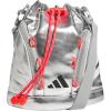 Silver Metallic/Lucid Red/White