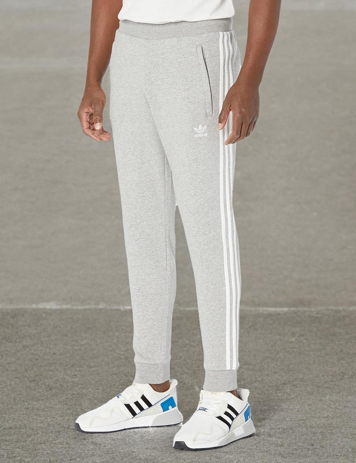 image:imageAdidas Originals Mens Adicolor Classics 3Stripes PantsMedium Grey Heather