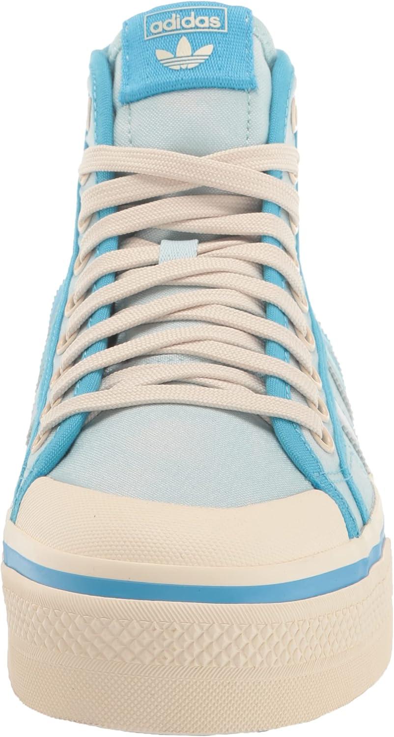 image:imageAdidas Originals Womens Nizza Platform MidAlmost BluePantoneChalk White