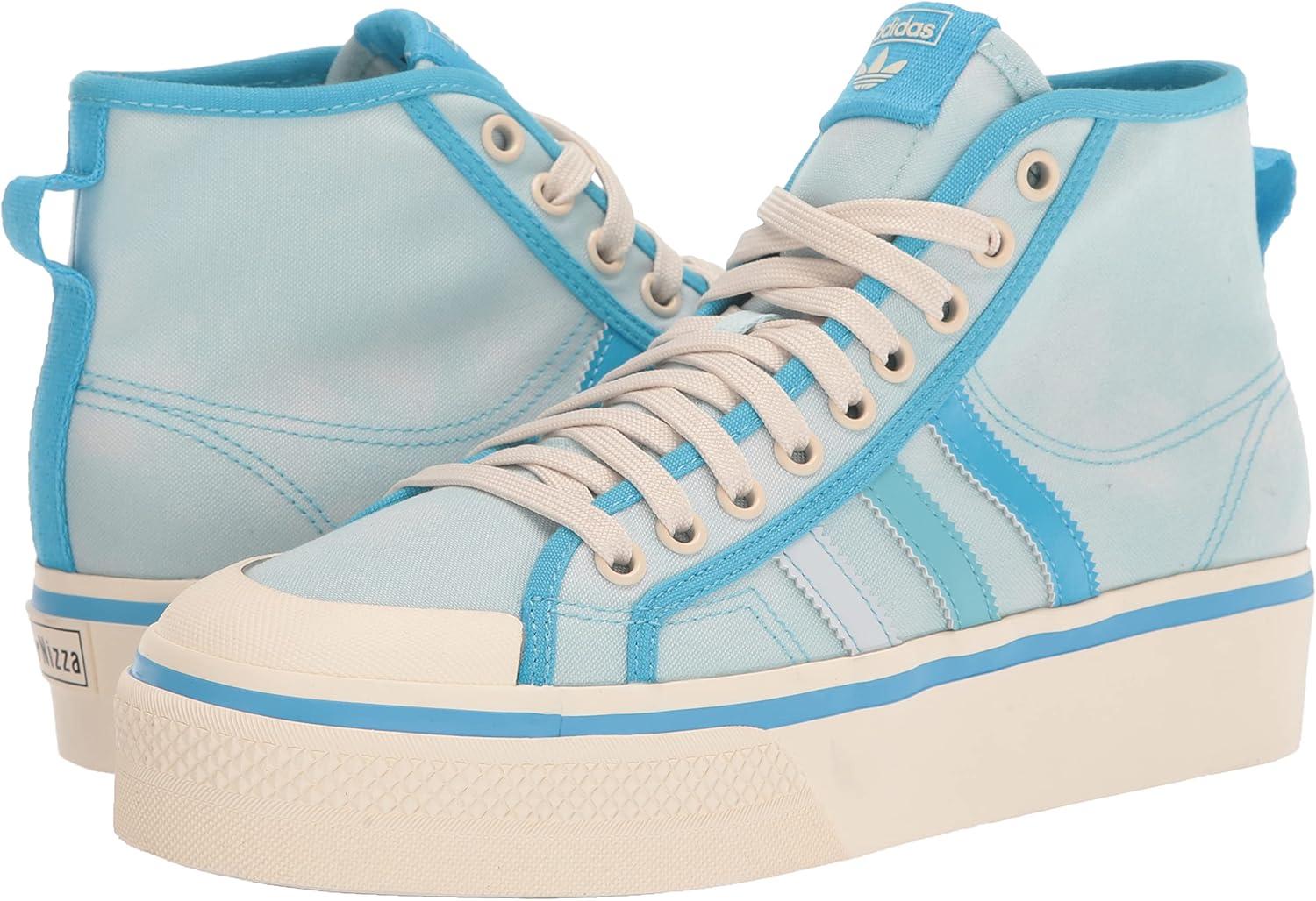 image:imageAdidas Originals Womens Nizza Platform MidAlmost BluePantoneChalk White