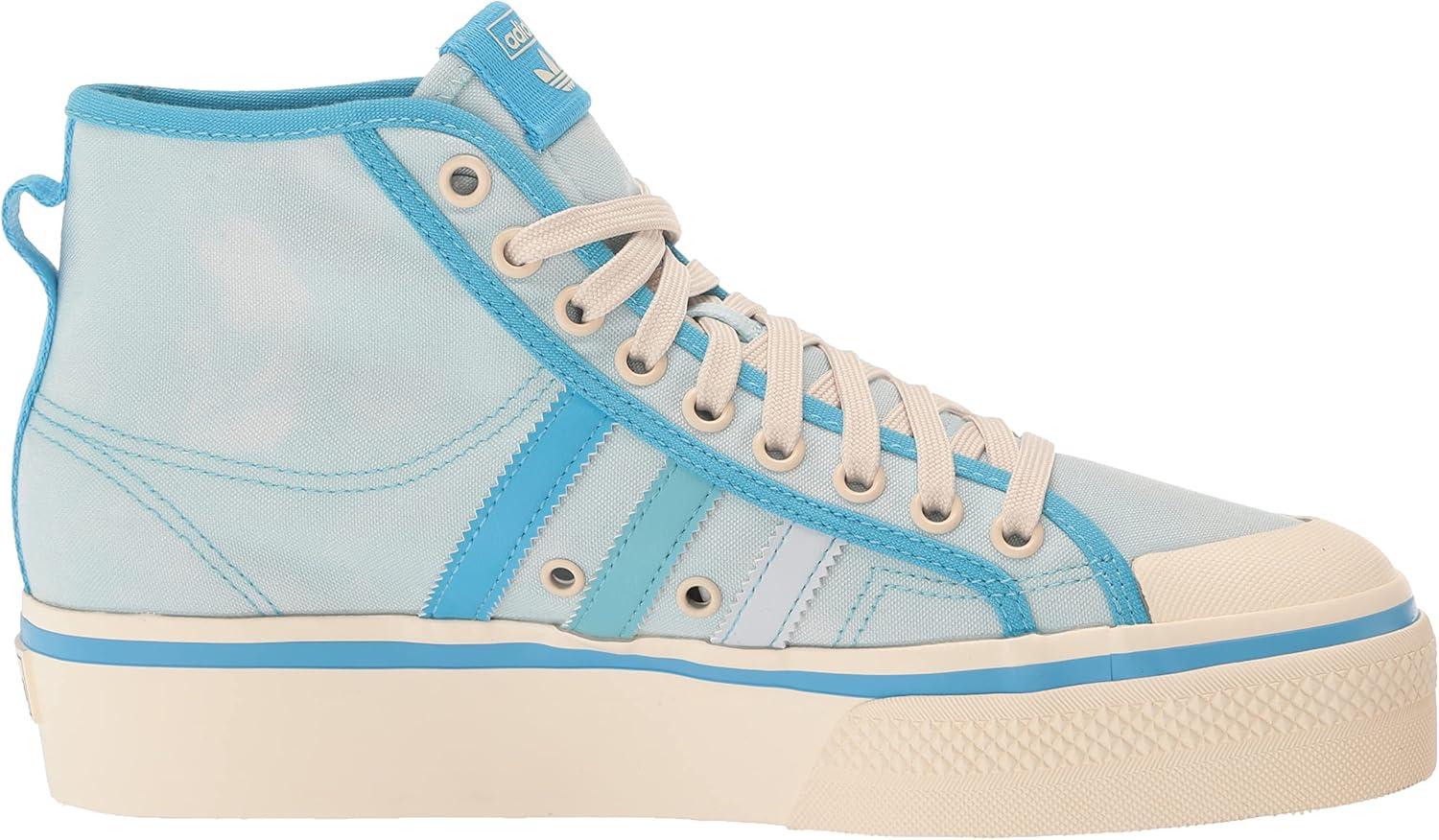 image:imageAdidas Originals Womens Nizza Platform MidAlmost BluePantoneChalk White