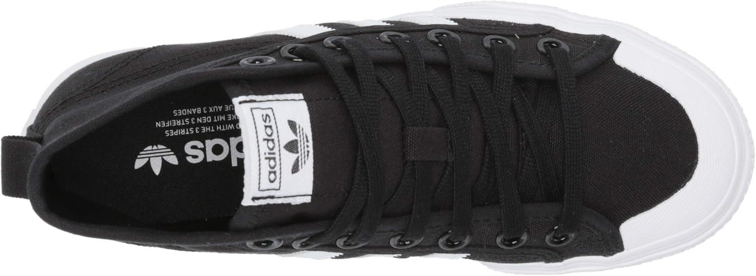image:imageAdidas Originals Womens Nizza Platform MidBlackWhiteWhite