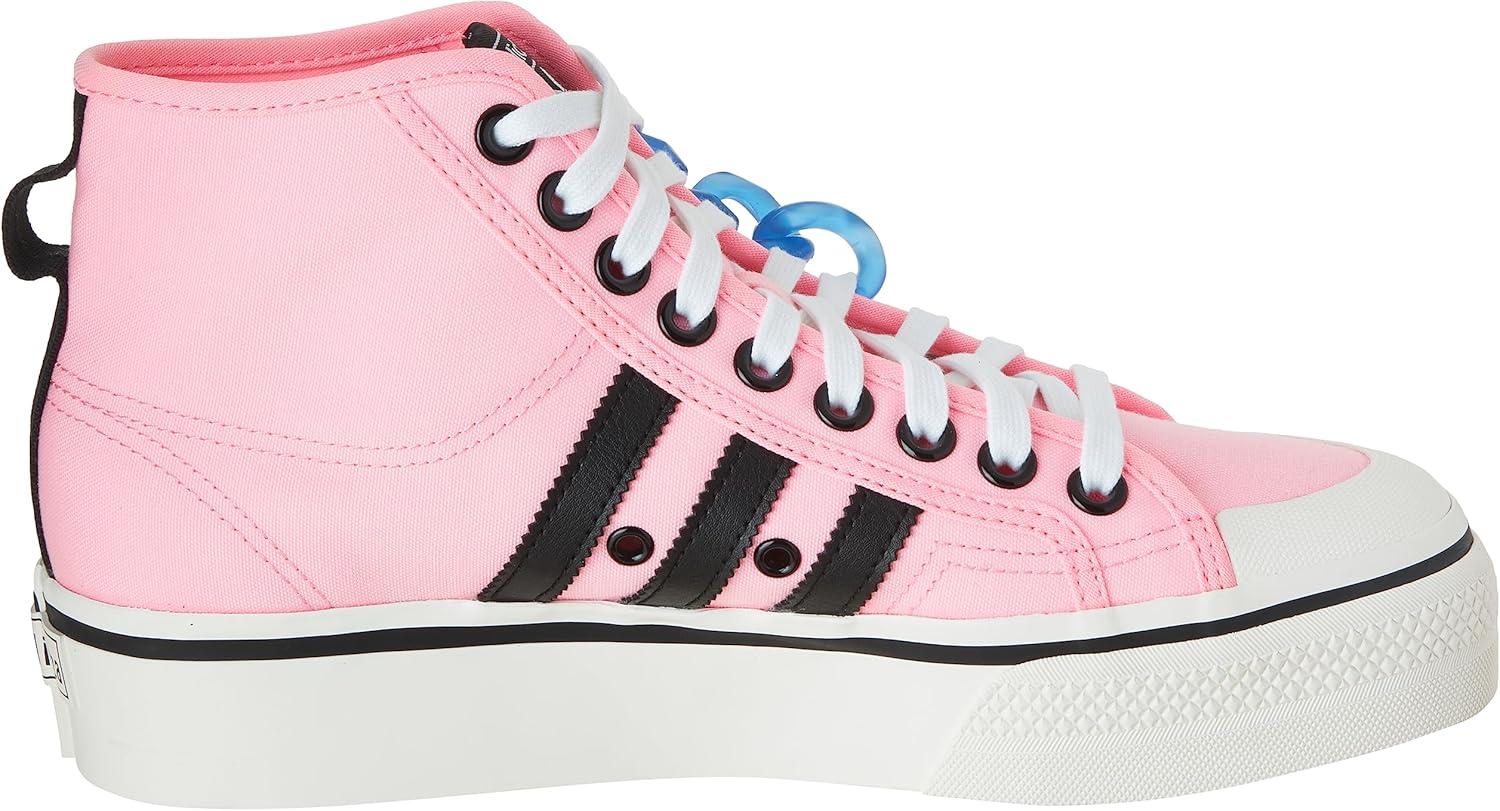 image:imageAdidas Originals Womens Nizza Platform MidPinkBlackBright Royal