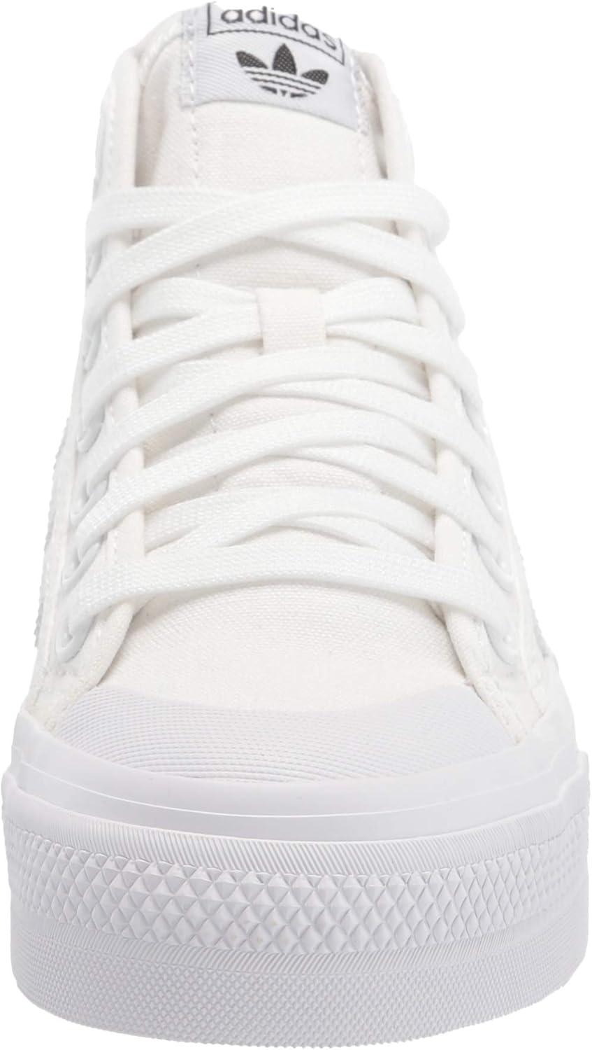 image:imageAdidas Originals Womens Nizza Platform MidWhiteWhiteWhite