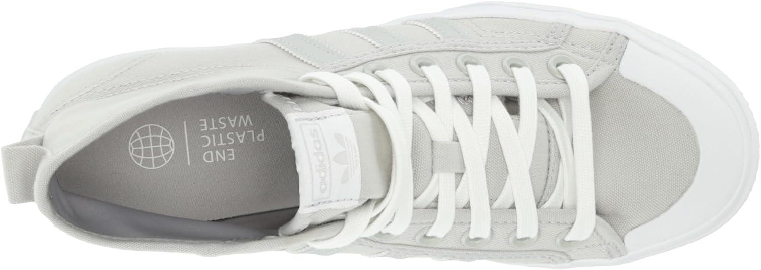 image:imageAdidas UnisexChild Nizza Platform MidSneakerGreyGreyWhite