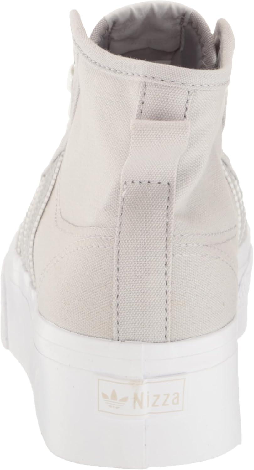 image:imageAdidas UnisexChild Nizza Platform MidSneakerGreyGreyWhite