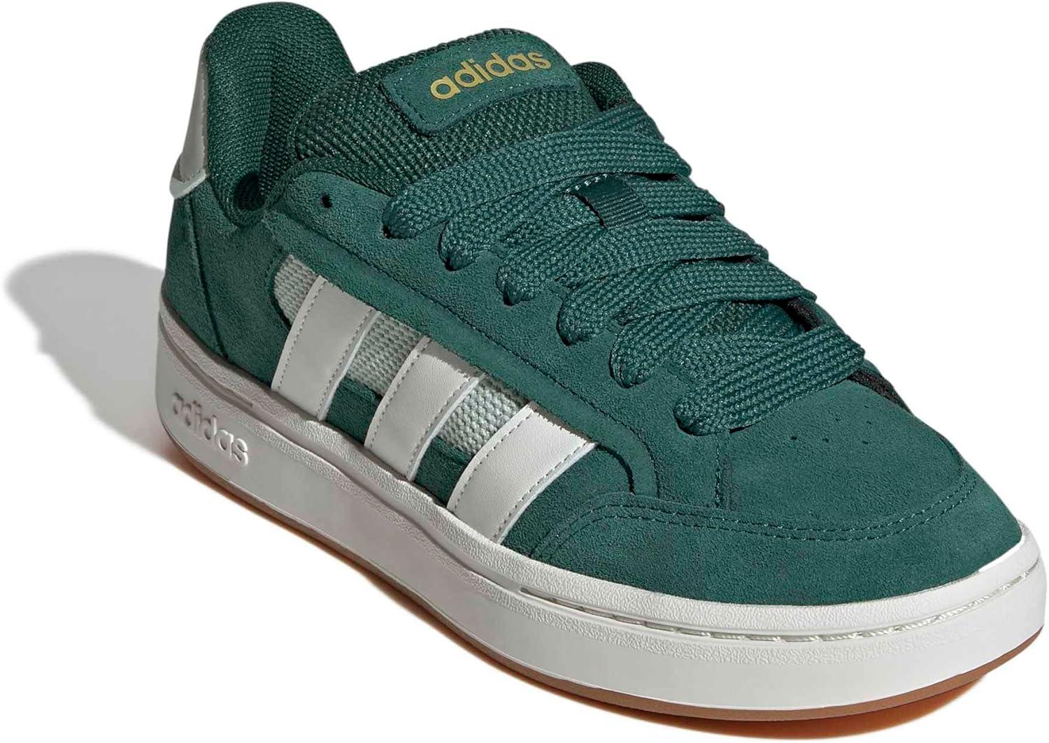 image:imageAdidas Womens Grand Court Alpha 00sCollegiate GreenOff WhiteLinen Green