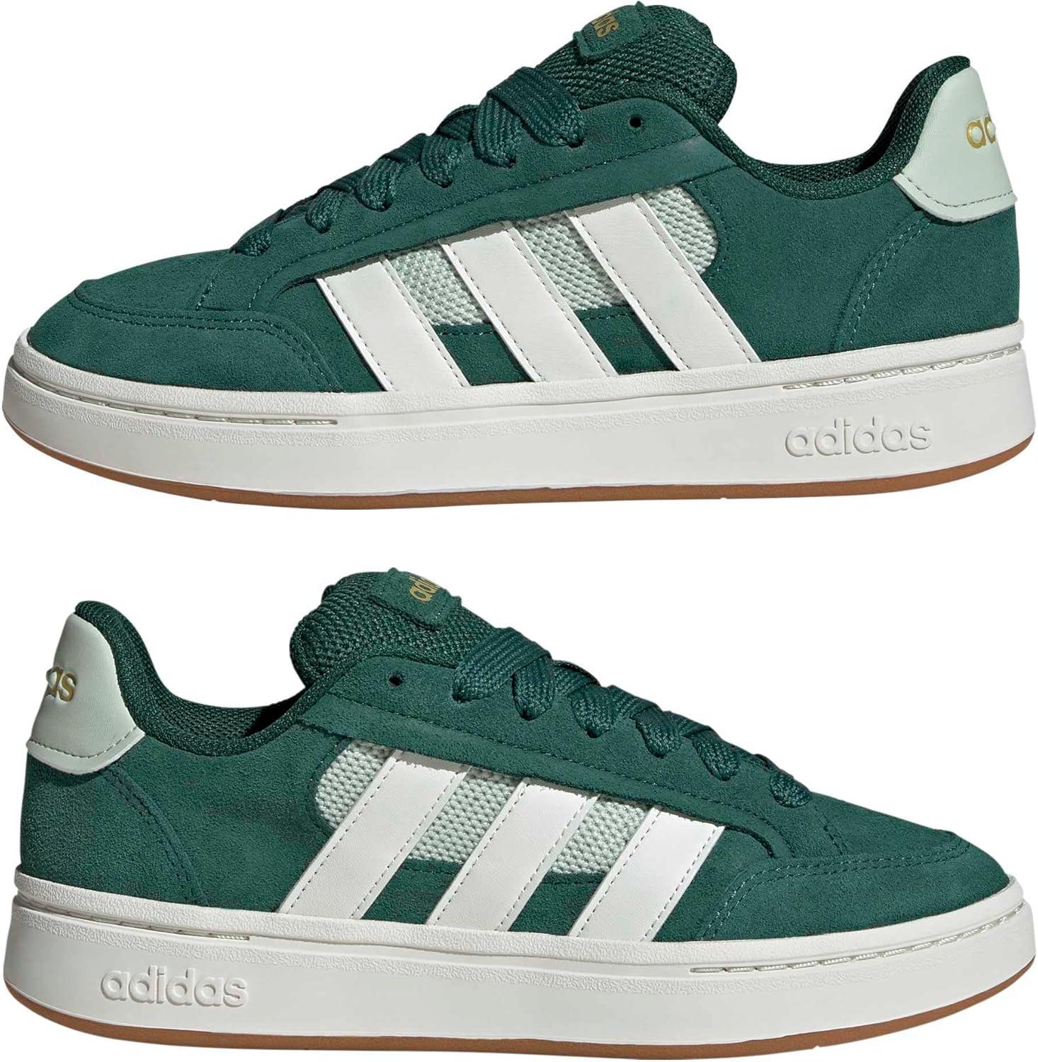 image:imageAdidas Womens Grand Court Alpha 00sCollegiate GreenOff WhiteLinen Green