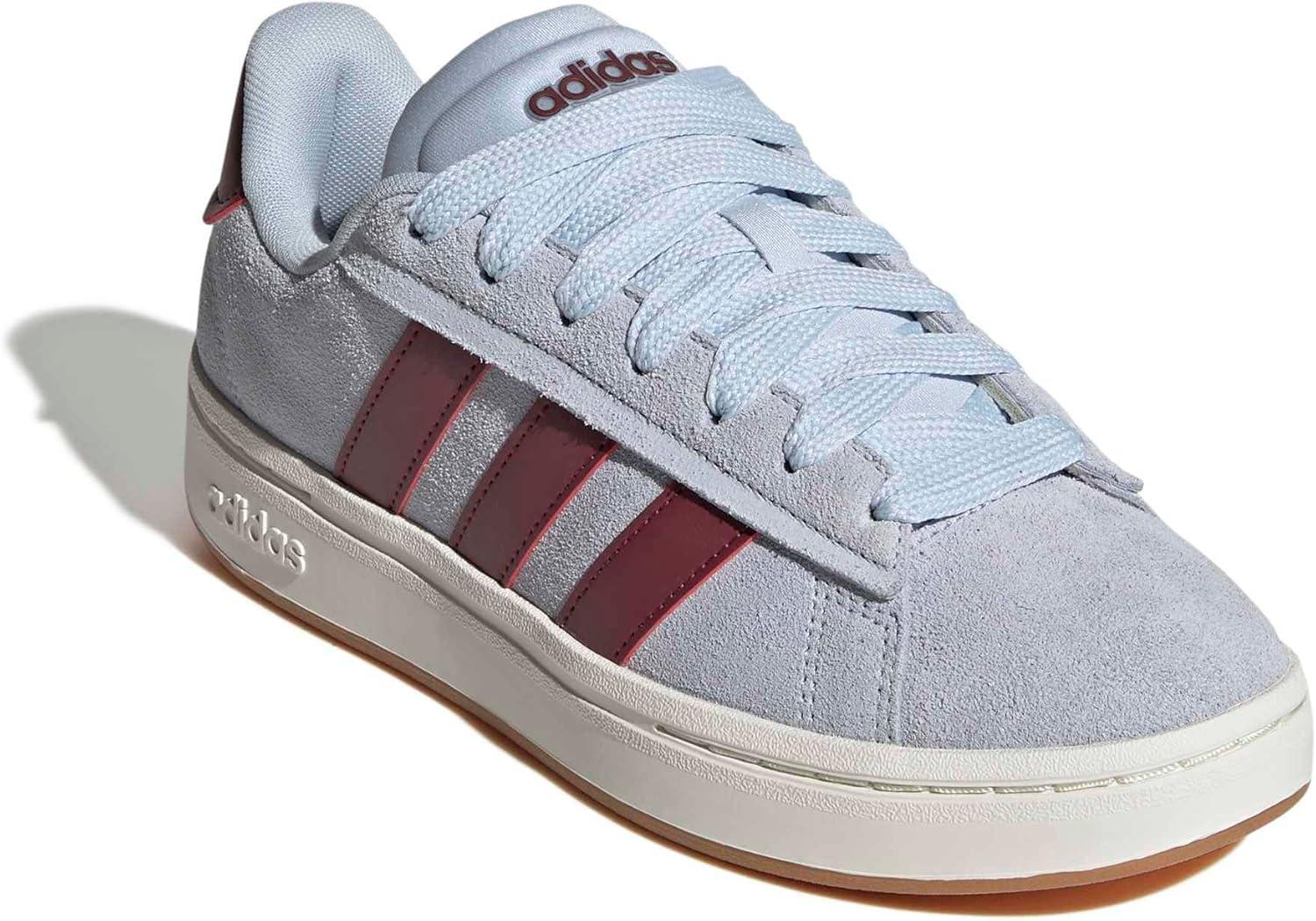 image:imageAdidas Womens Grand Court Alpha 00sCrystal SkyShadow RedOff White