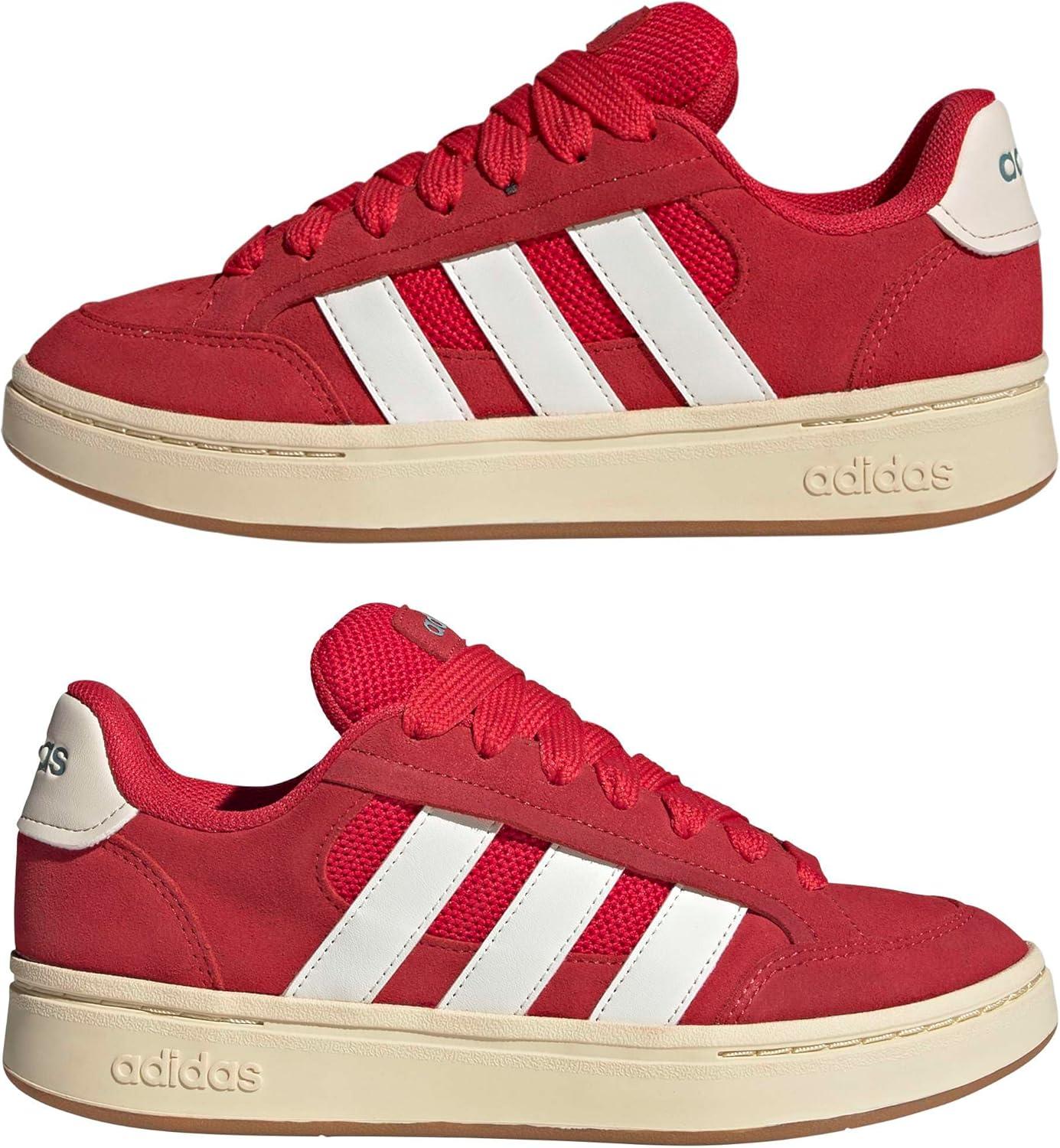 image:imageAdidas Womens Grand Court Alpha 00sPure RubyOff WhiteWarm Vanilla