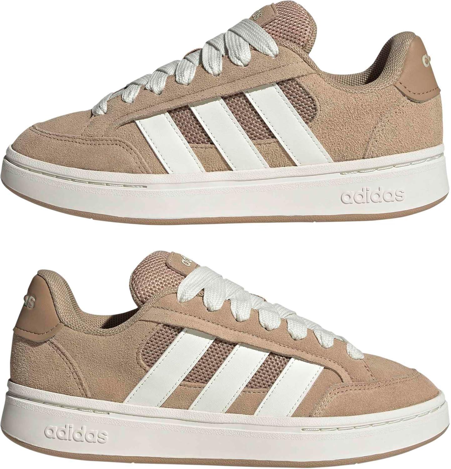 image:imageAdidas Womens Grand Court Alpha 00sWarm SandstoneOff WhiteCardboard