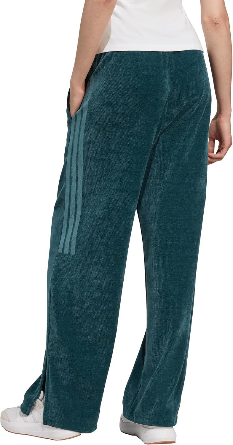 image:imageAdidas Womens Tiro Velour OpenHem PantsAurora Ivy