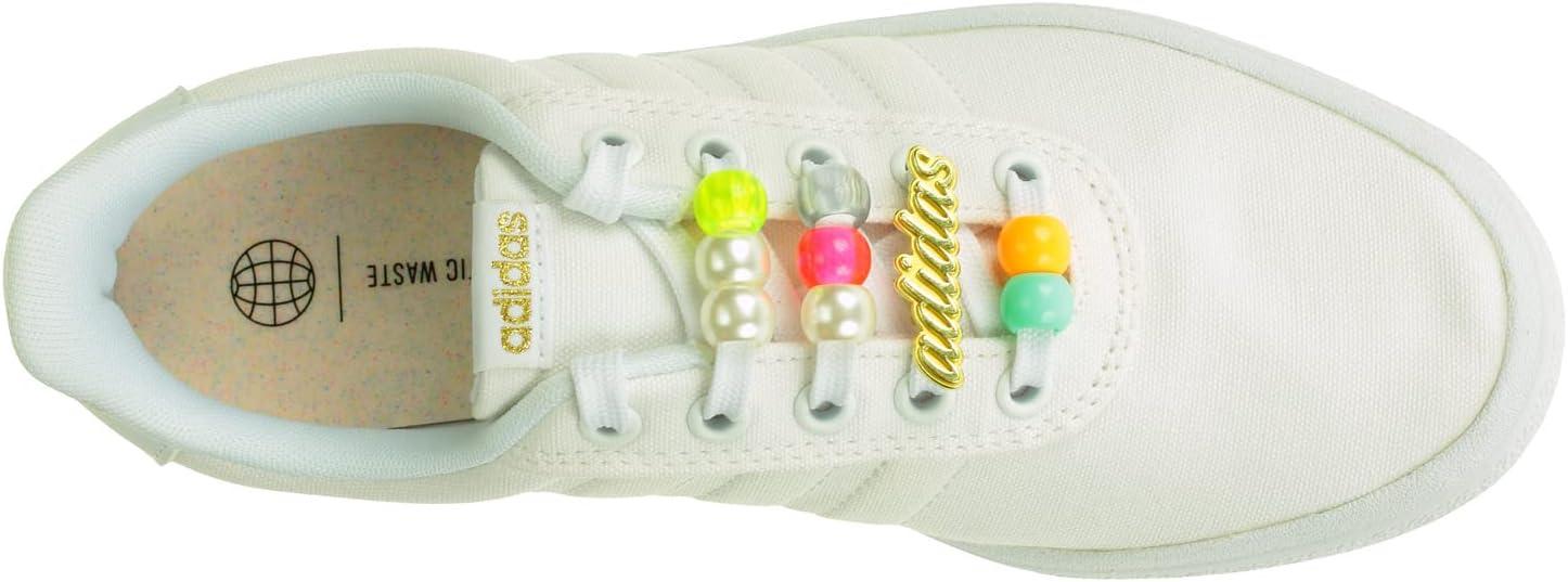 image:imageAdidas Womens Vulc Raid3rSkate ShoeCloud WhiteCloud WhiteGold Metallic
