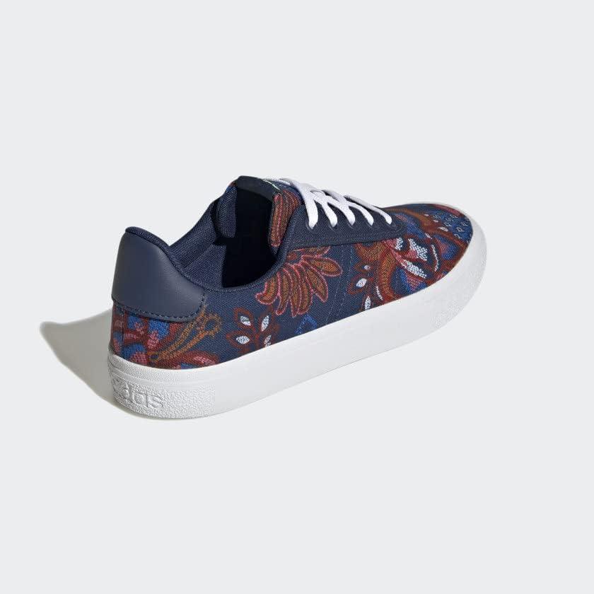 image:imageAdidas Womens Vulc Raid3rSkate ShoeMystery BlueHires YellowFtwr White