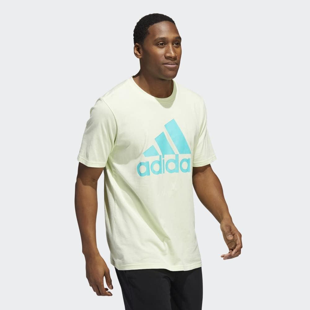 image:imageadidas Badge of Sport Tee MensAlmost LimeSemi Mint Rush