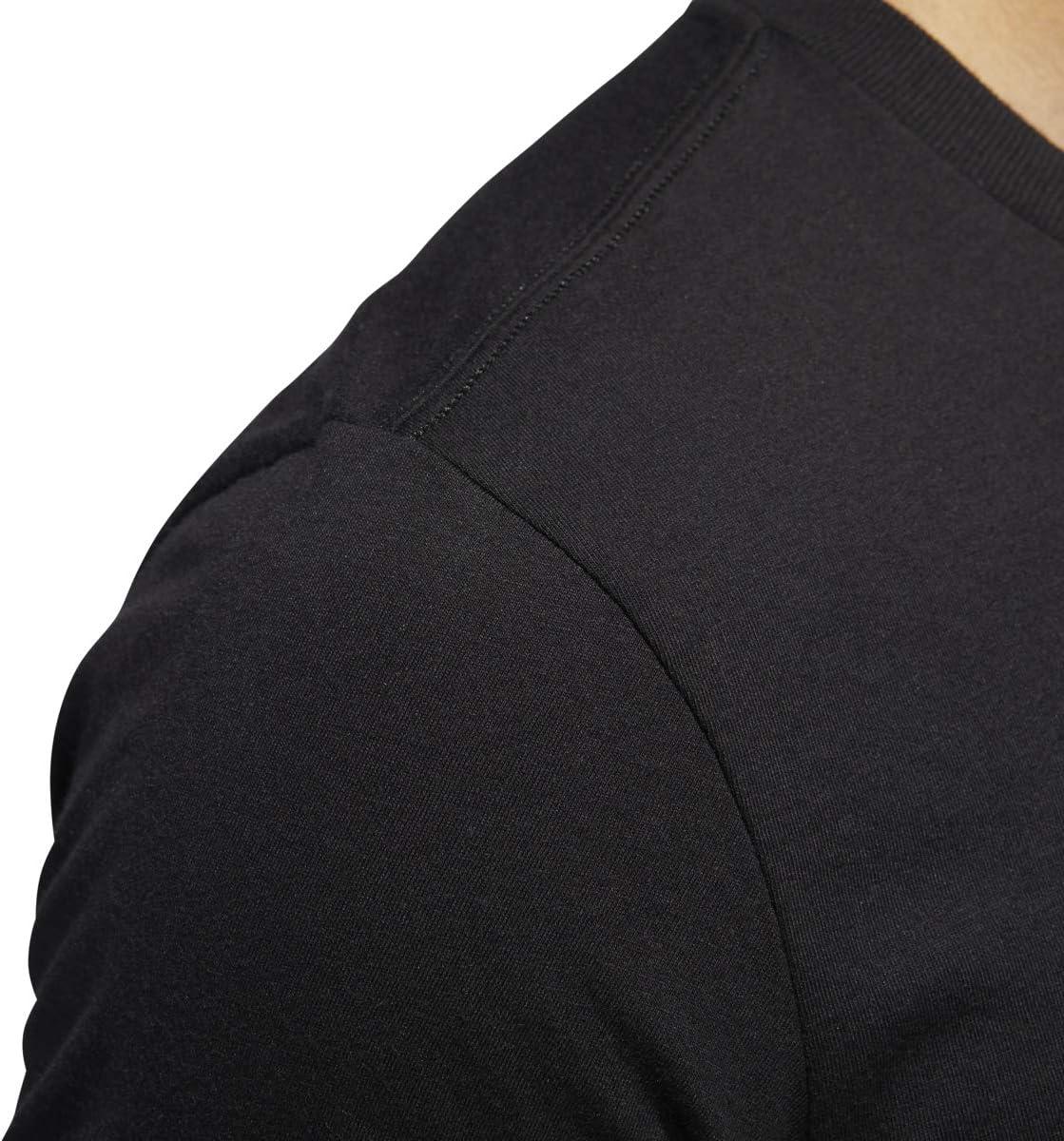 image:imageadidas Badge of Sport Tee MensBlack Tiny Type Logo
