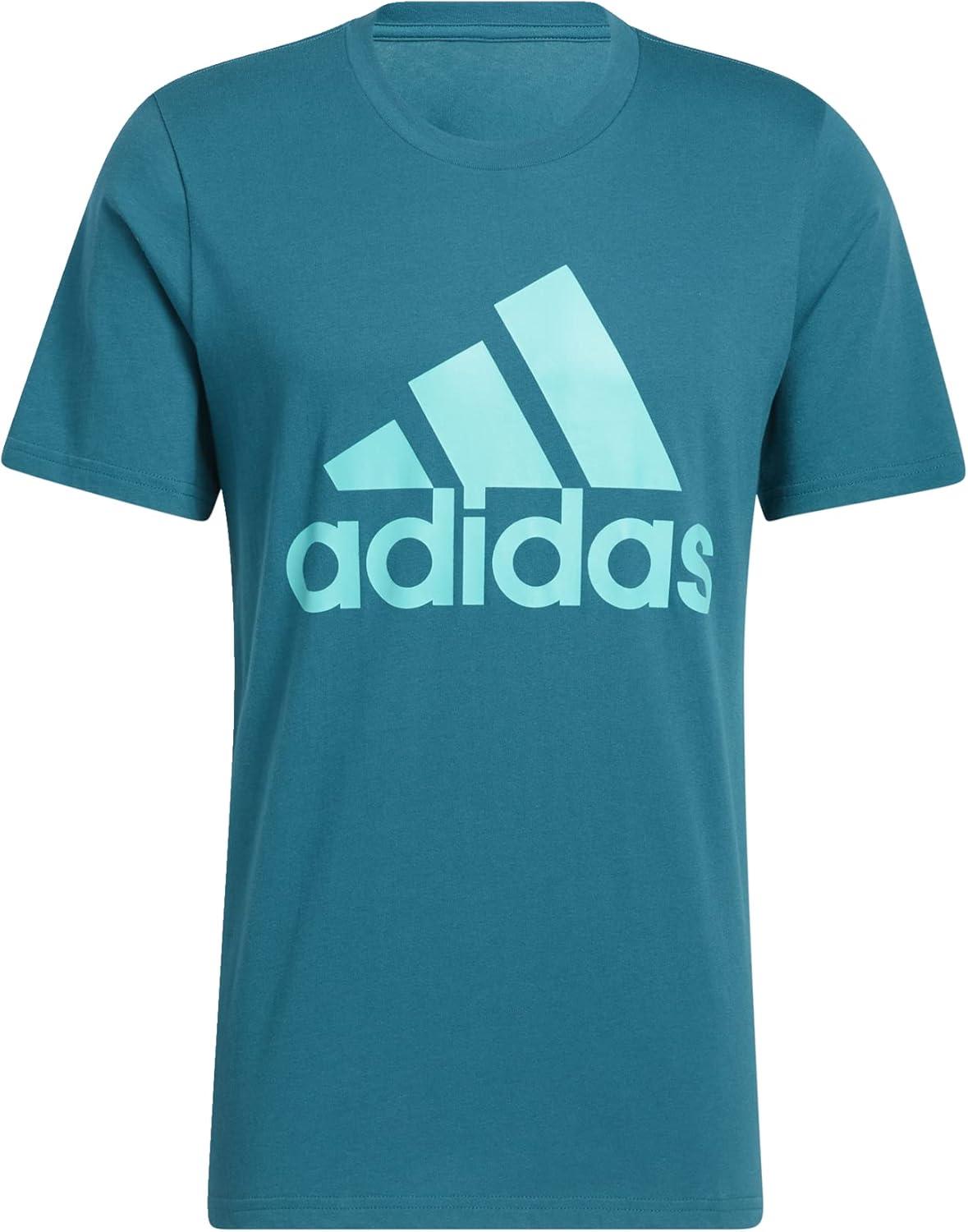 image:imageadidas Badge of Sport Tee MensLegacy TealMint Rush
