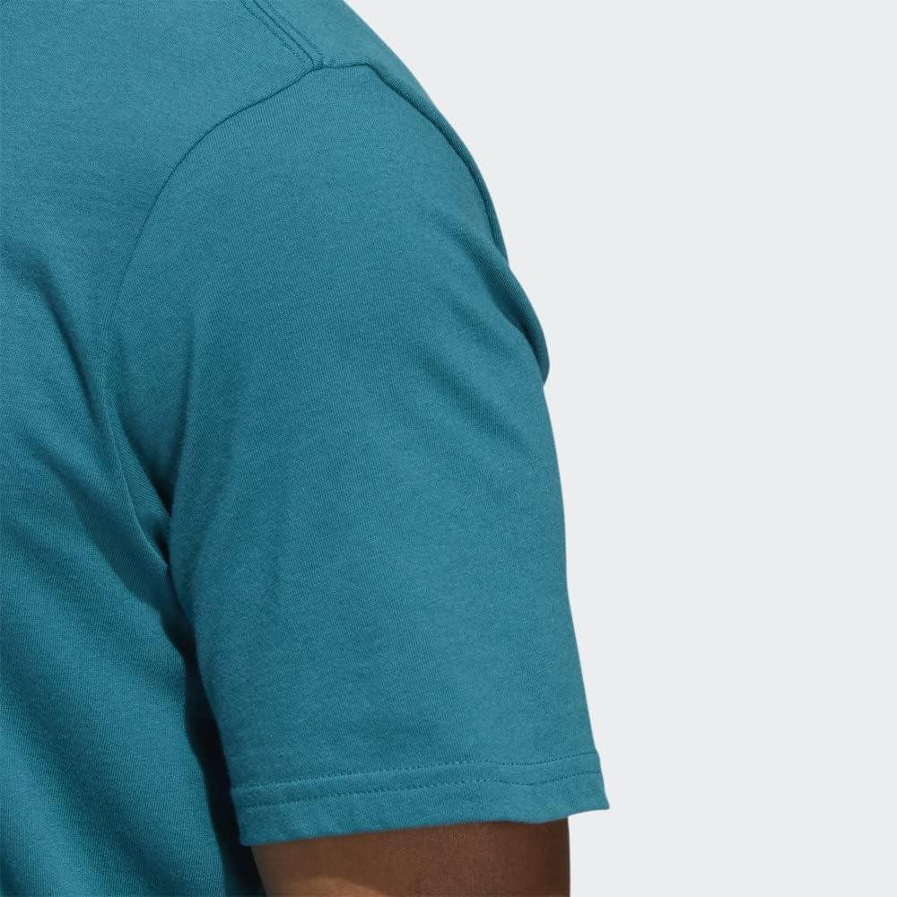 image:imageadidas Badge of Sport Tee MensLegacy TealMint Rush