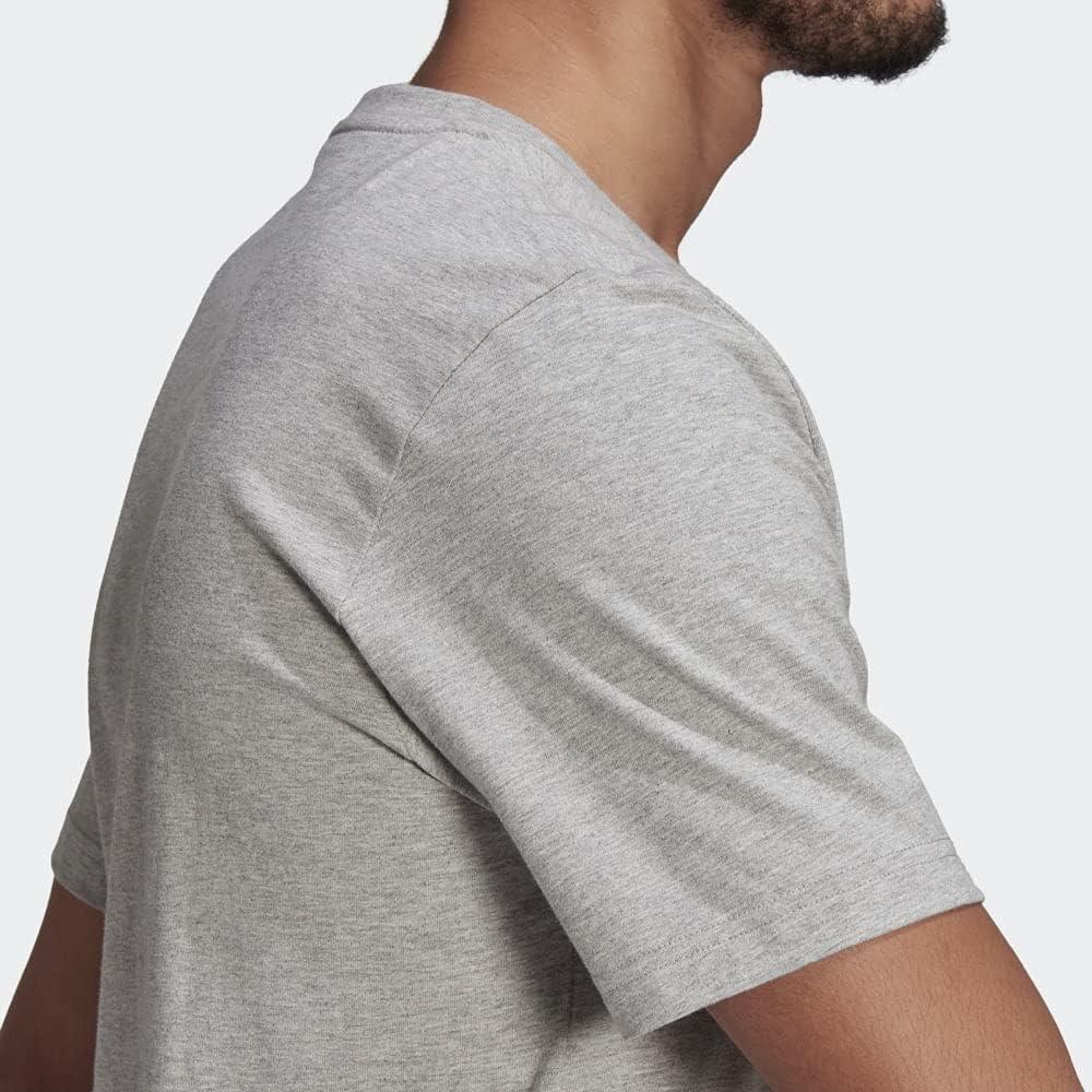 image:imageadidas Badge of Sport Tee MensMedium Grey HeatherBlack