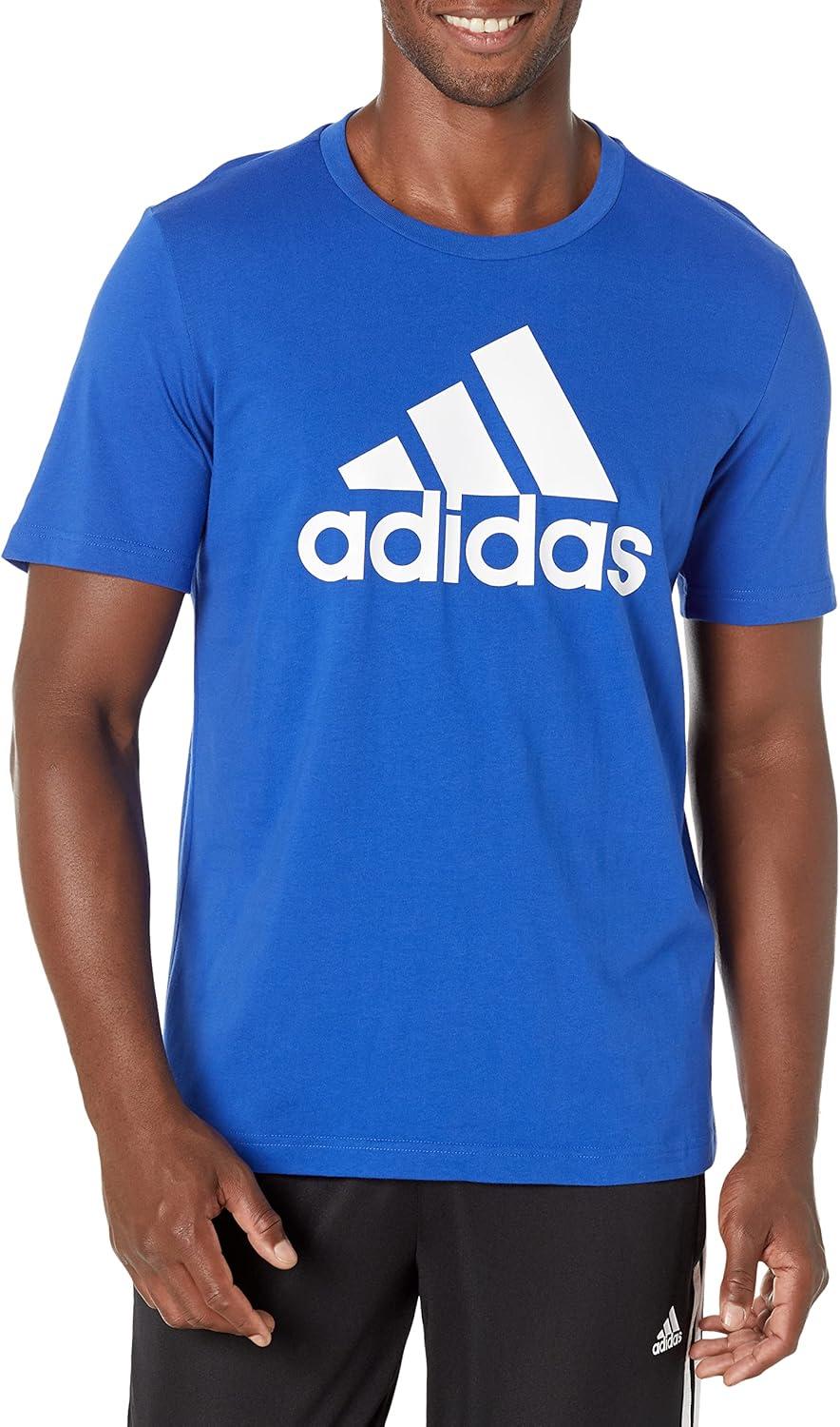 image:imageadidas Badge of Sport Tee MensTeam Royal BlueWhite