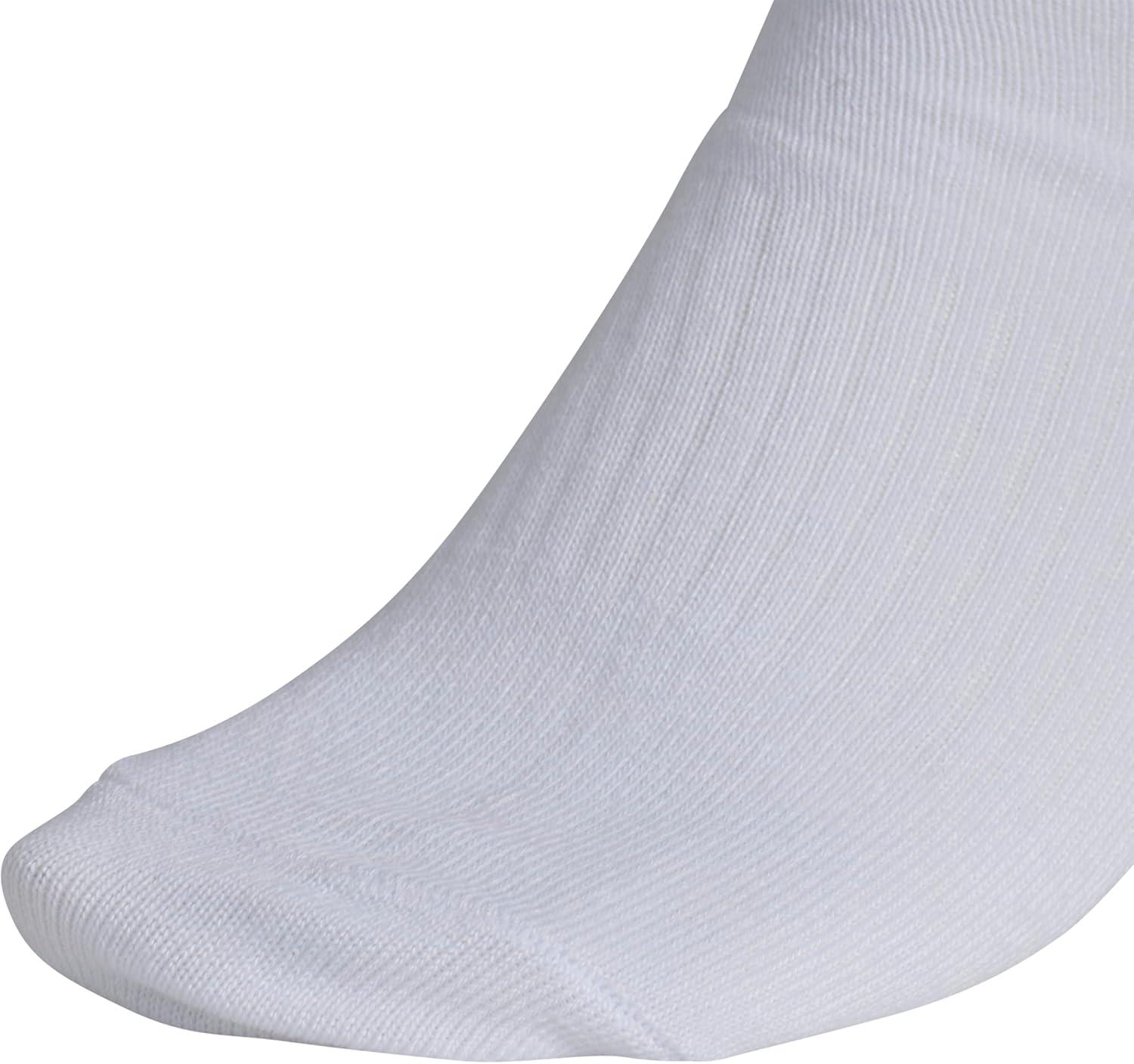 image:imageadidas Kids Superlite No Show Socks for Boys amp Girls 6 Pairs LightweightCool Light HeatherSemi Green SparkPreloved Ink BlueClassic