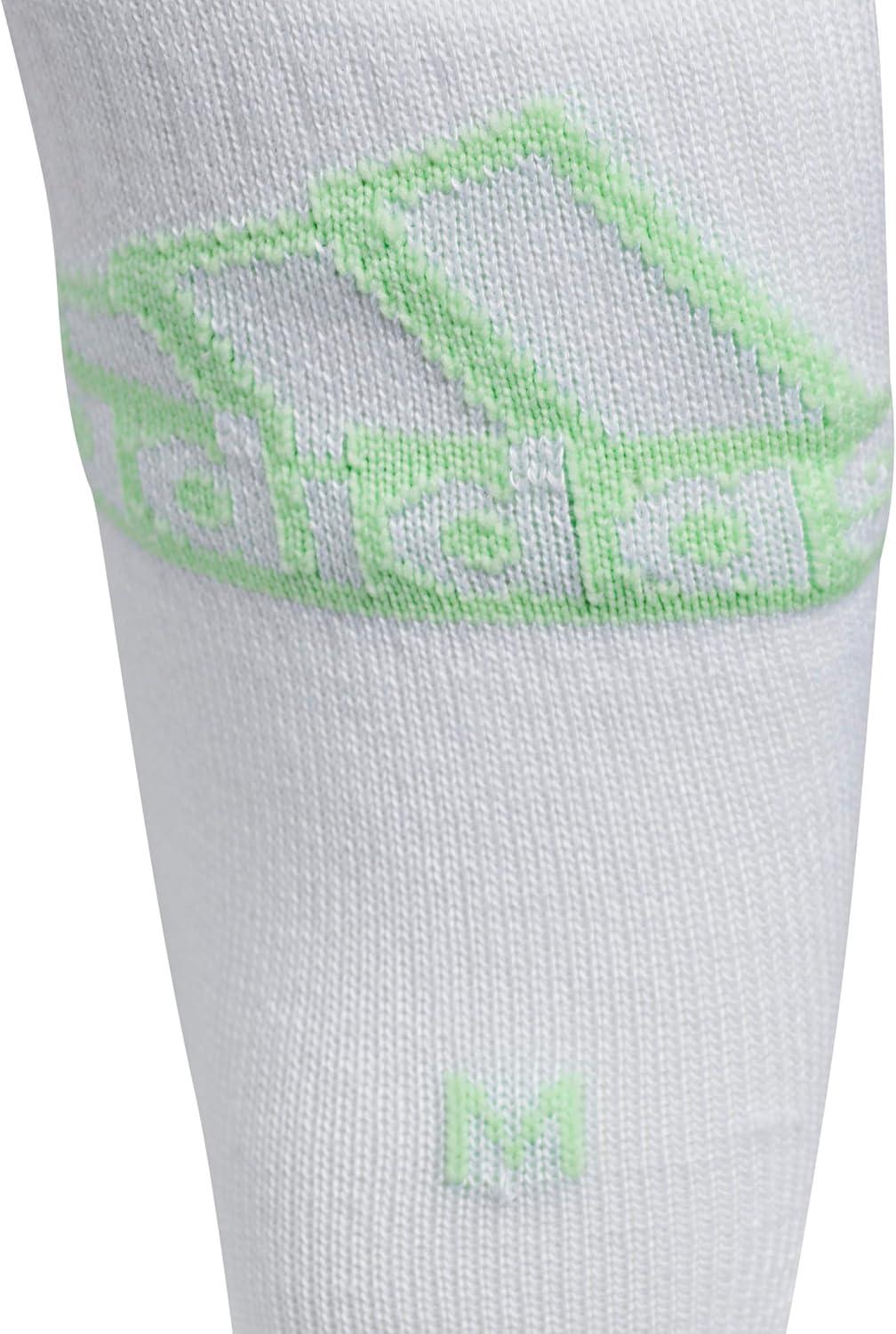 image:imageadidas Kids Superlite No Show Socks for Boys amp Girls 6 Pairs LightweightCool Light HeatherSemi Green SparkPreloved Ink BlueClassic