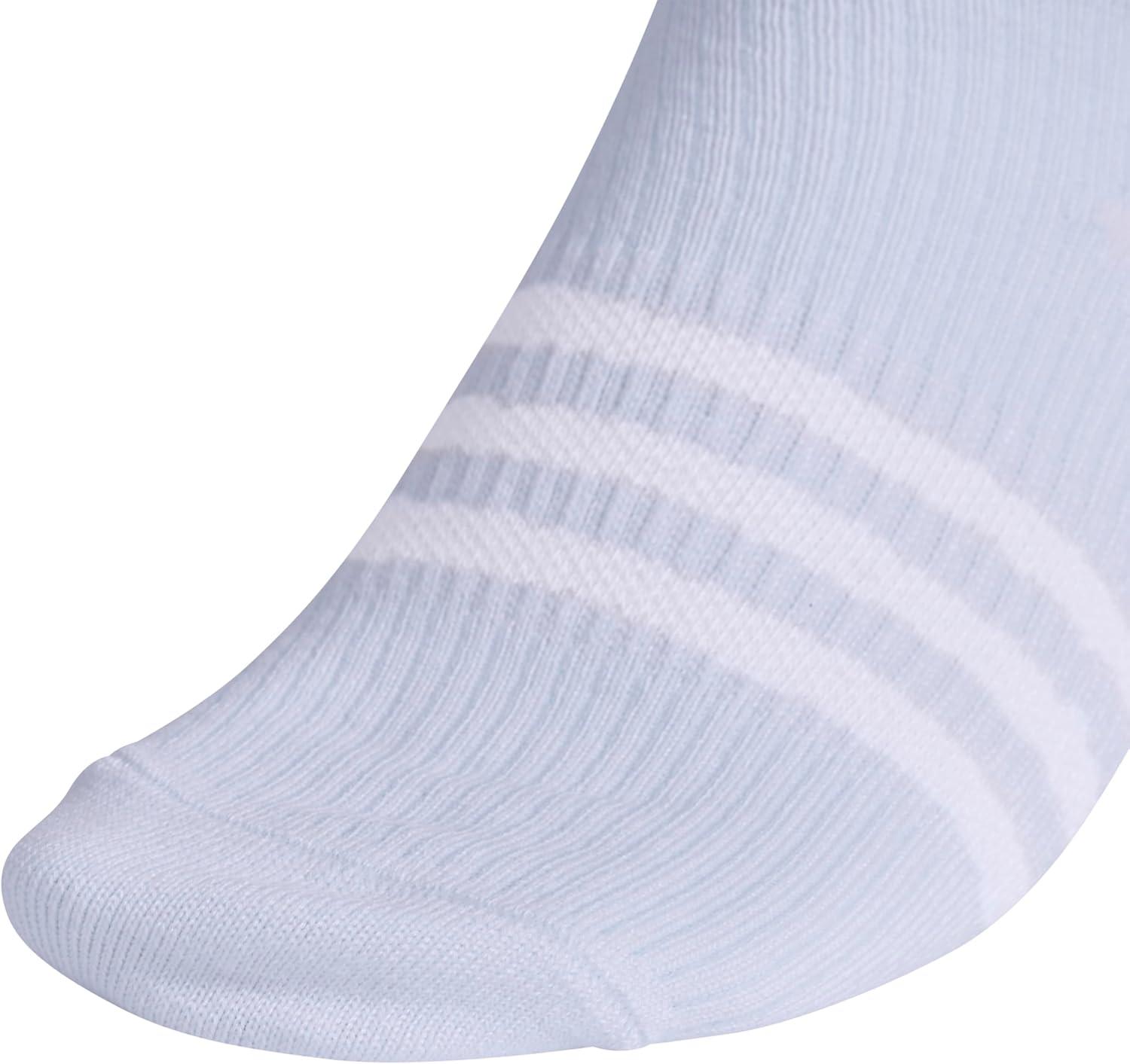 image:imageadidas Kids Superlite No Show Socks for Boys amp Girls 6 Pairs LightweightViolet Tone PurpleEnergy AquaClear Onix Grey