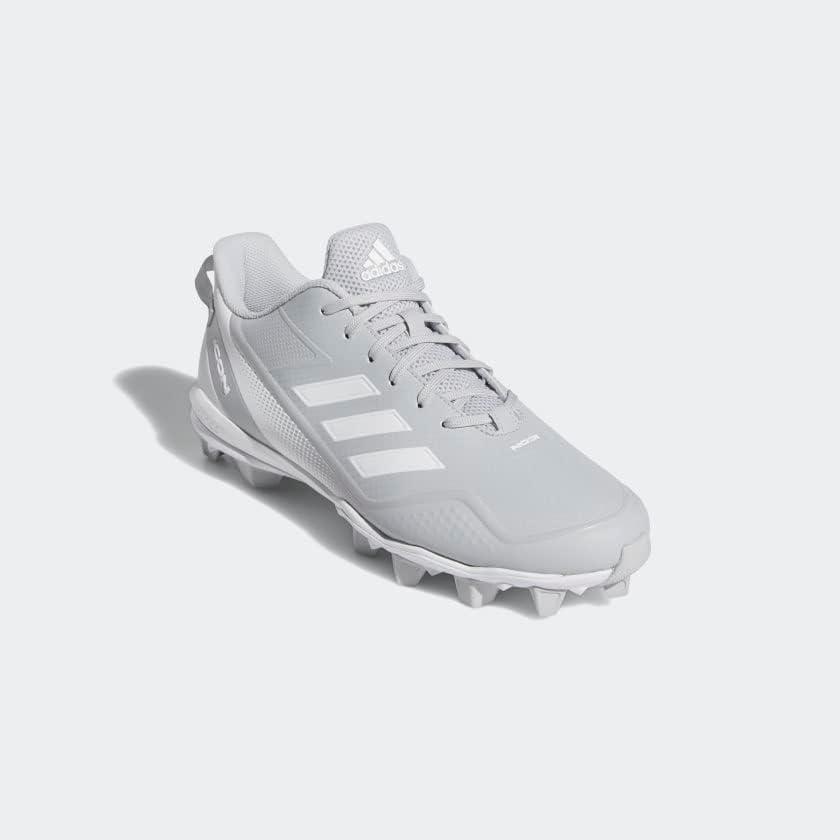 image:imageadidas Mens Icon 7 MD Baseball ShoesTeam Light GreyWhiteSilver Metallic