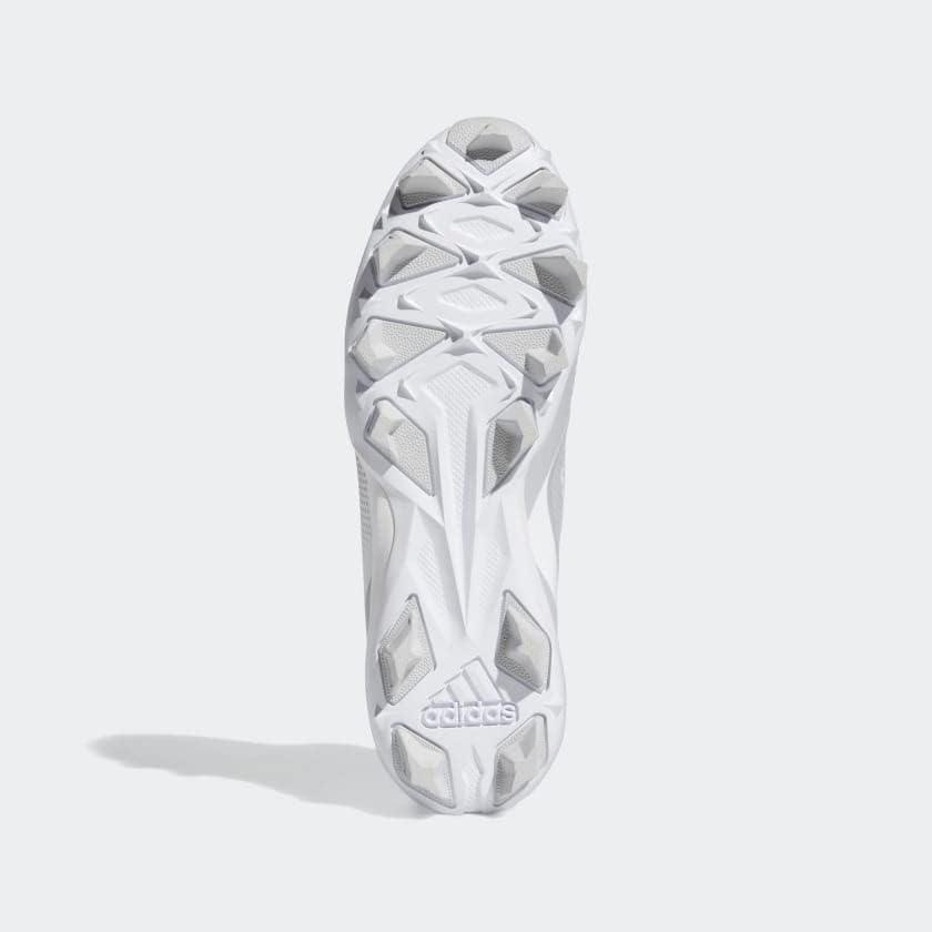 image:imageadidas Mens Icon 7 MD Baseball ShoesTeam Light GreyWhiteSilver Metallic