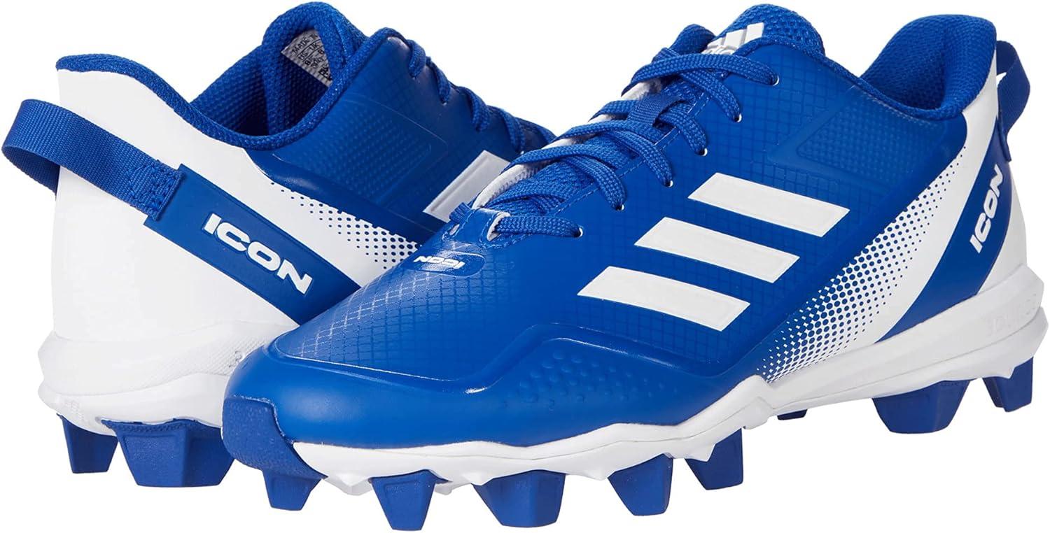 image:imageadidas Mens Icon 7 MD Baseball ShoesTeam Royal BlueWhiteWhite