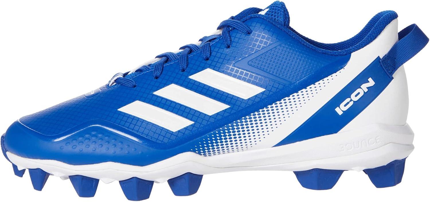 image:imageadidas Mens Icon 7 MD Baseball ShoesTeam Royal BlueWhiteWhite