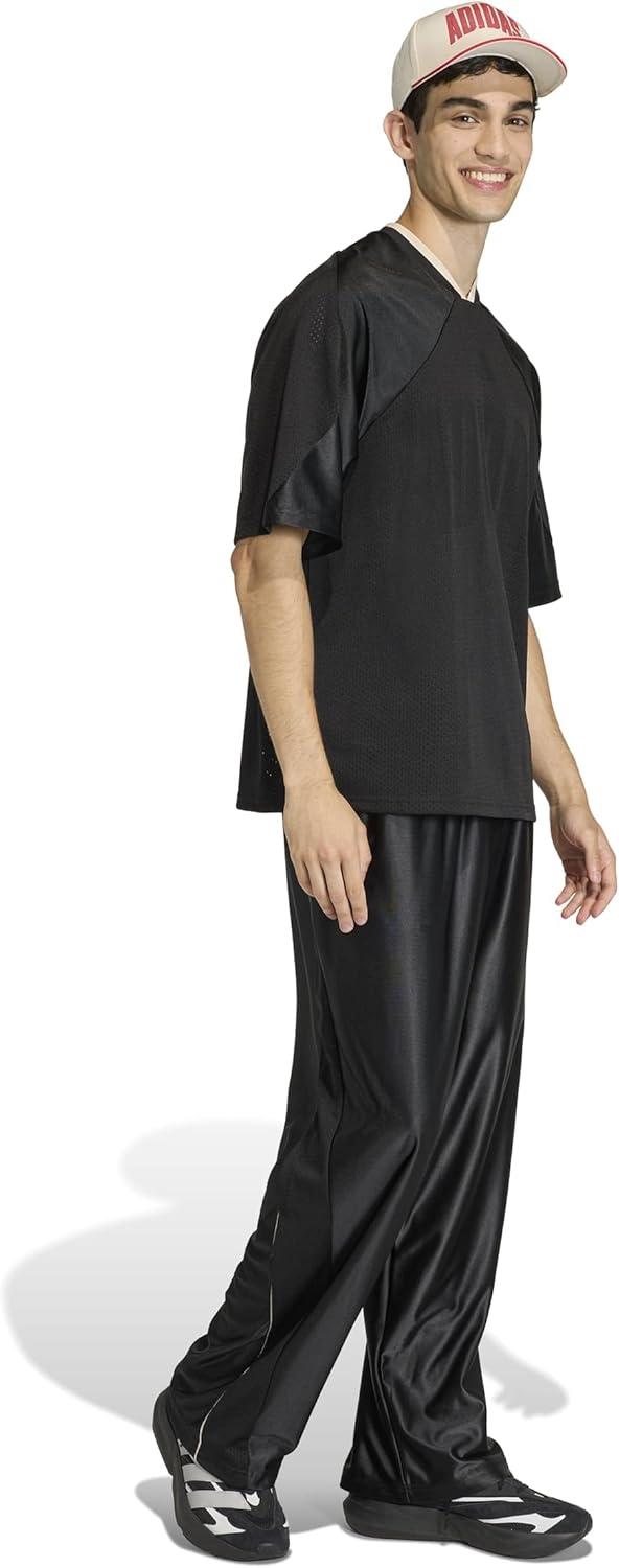 image:imageadidas Mens Men Stadium Seasonal Mesh TShirtBlackOff White