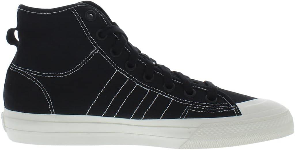 image:imageadidas Originals Mens Nizza Hi RF SneakersBlackBlack