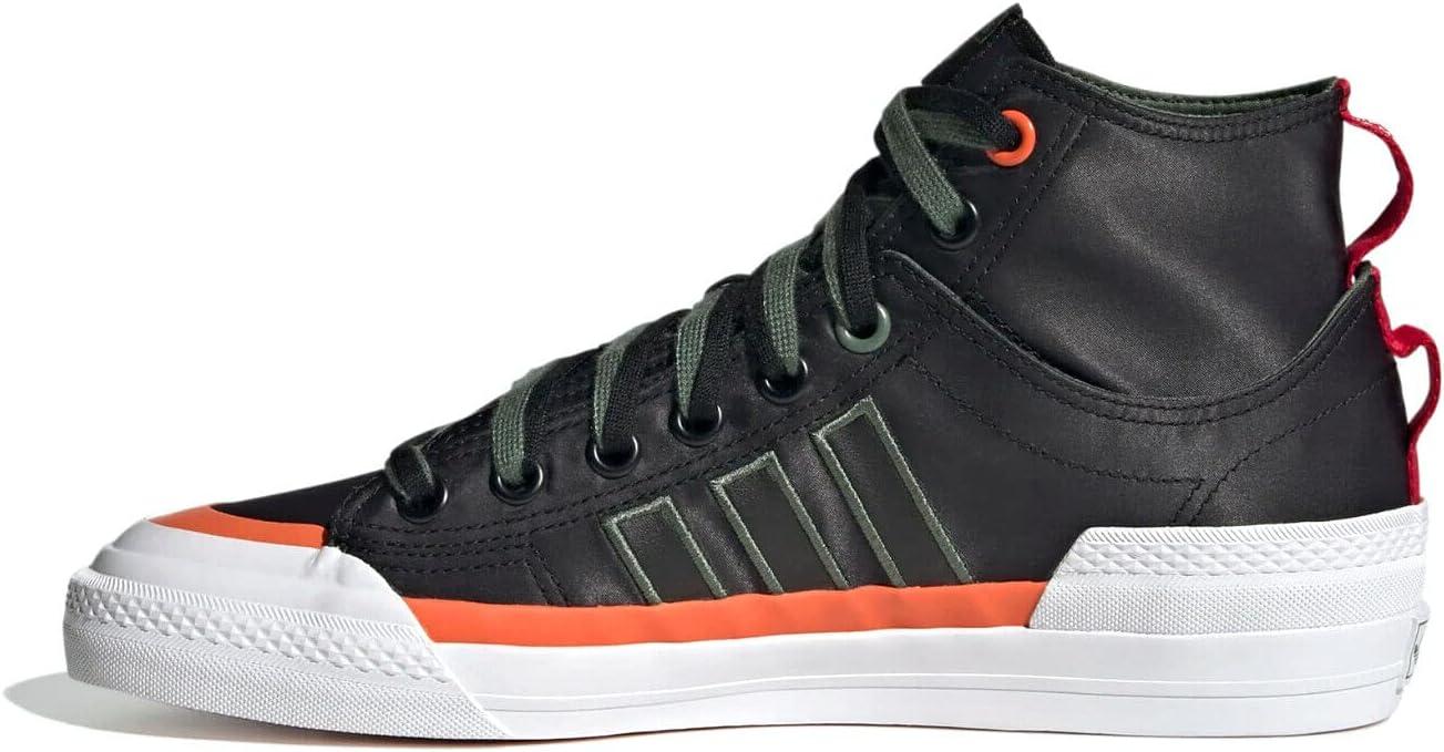 image:imageadidas Originals Mens Nizza Hi RF SneakersBlackOlive