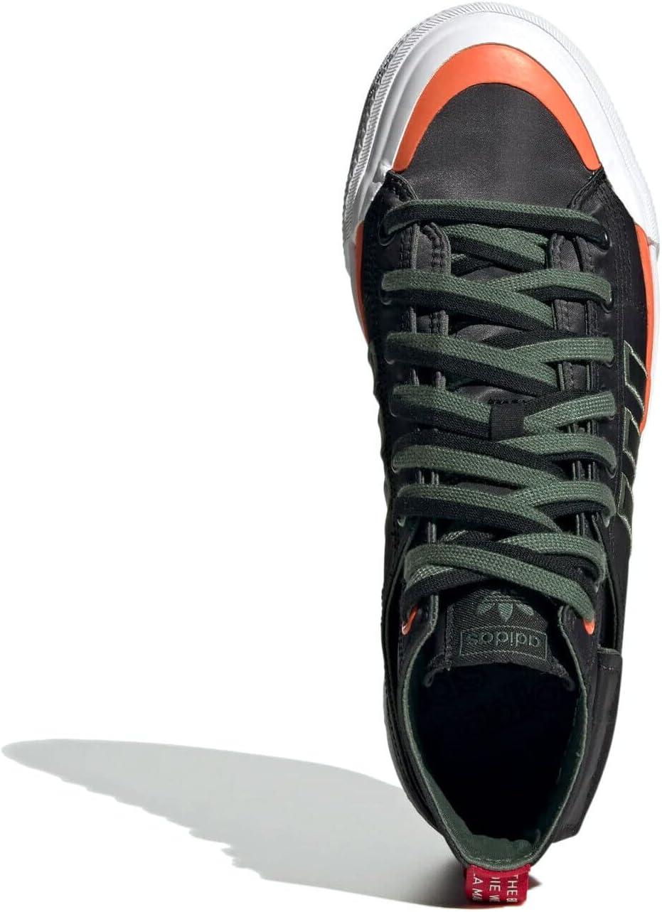 image:imageadidas Originals Mens Nizza Hi RF SneakersBlackOlive