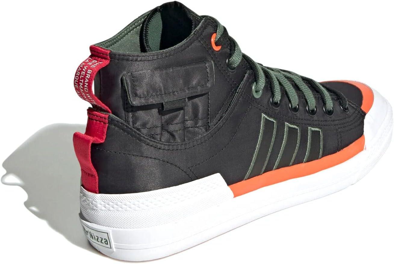 image:imageadidas Originals Mens Nizza Hi RF SneakersBlackOlive