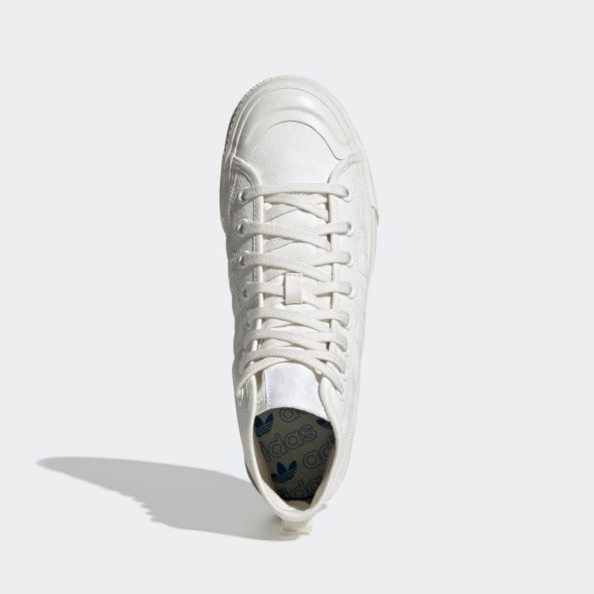 image:imageadidas Originals Mens Nizza Hi RF SneakersCloud WhiteCloud WhiteOff White