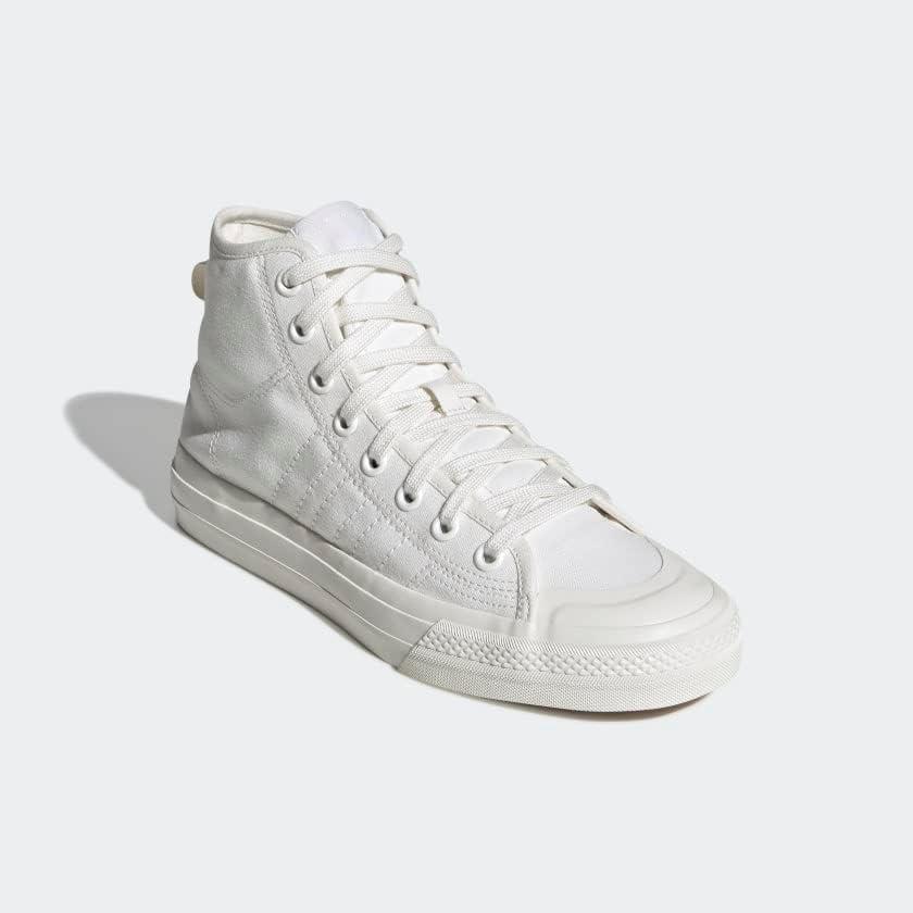 image:imageadidas Originals Mens Nizza Hi RF SneakersCloud WhiteCloud WhiteOff White