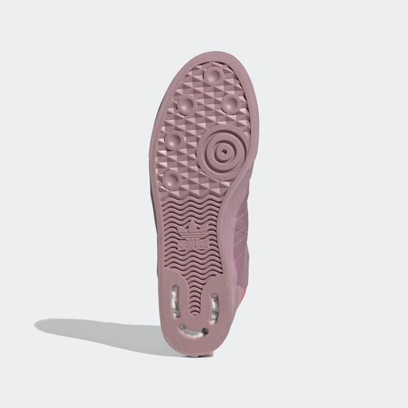 image:imageadidas Originals Mens Nizza Hi RF SneakersMagic MauveMagic MauveWonder Red