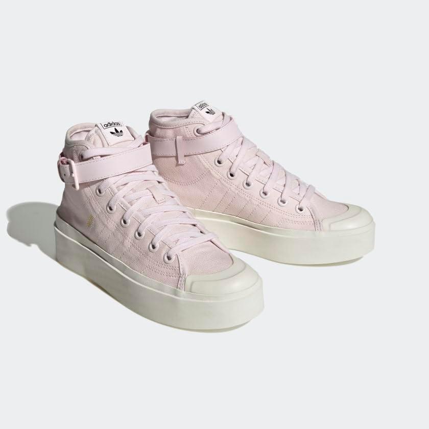 image:imageadidas Originals Womens Nizza Mid SneakerAlmost PinkAlmost PinkOff White Bonega