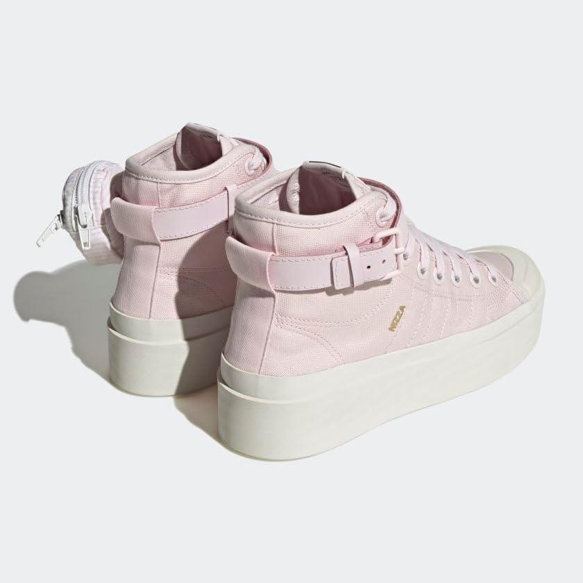 image:imageadidas Originals Womens Nizza Mid SneakerAlmost PinkAlmost PinkOff White Bonega