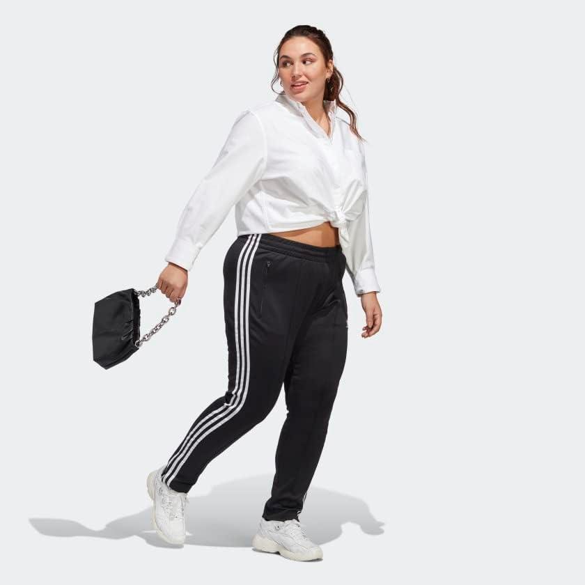 image:imageadidas Primeblue SST Track Pants Plus Size WomensBlackWhite