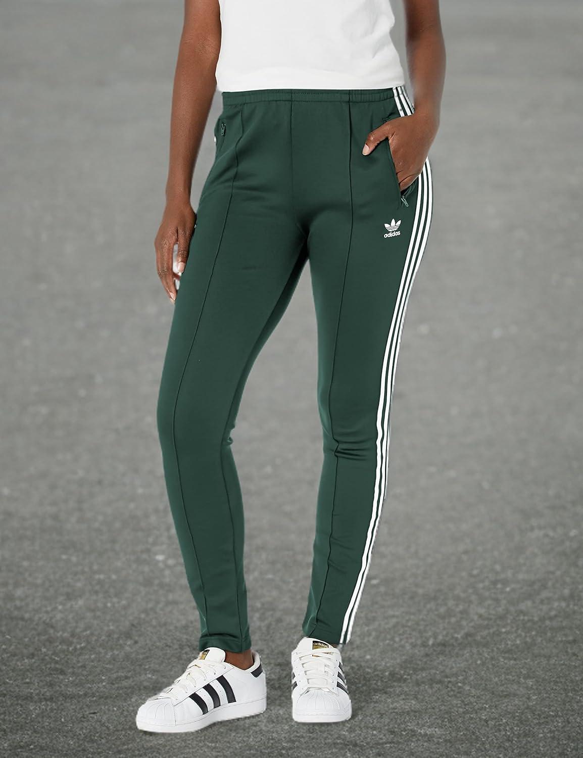 image:imageadidas Primeblue SST Track Pants Plus Size WomensMineral Green