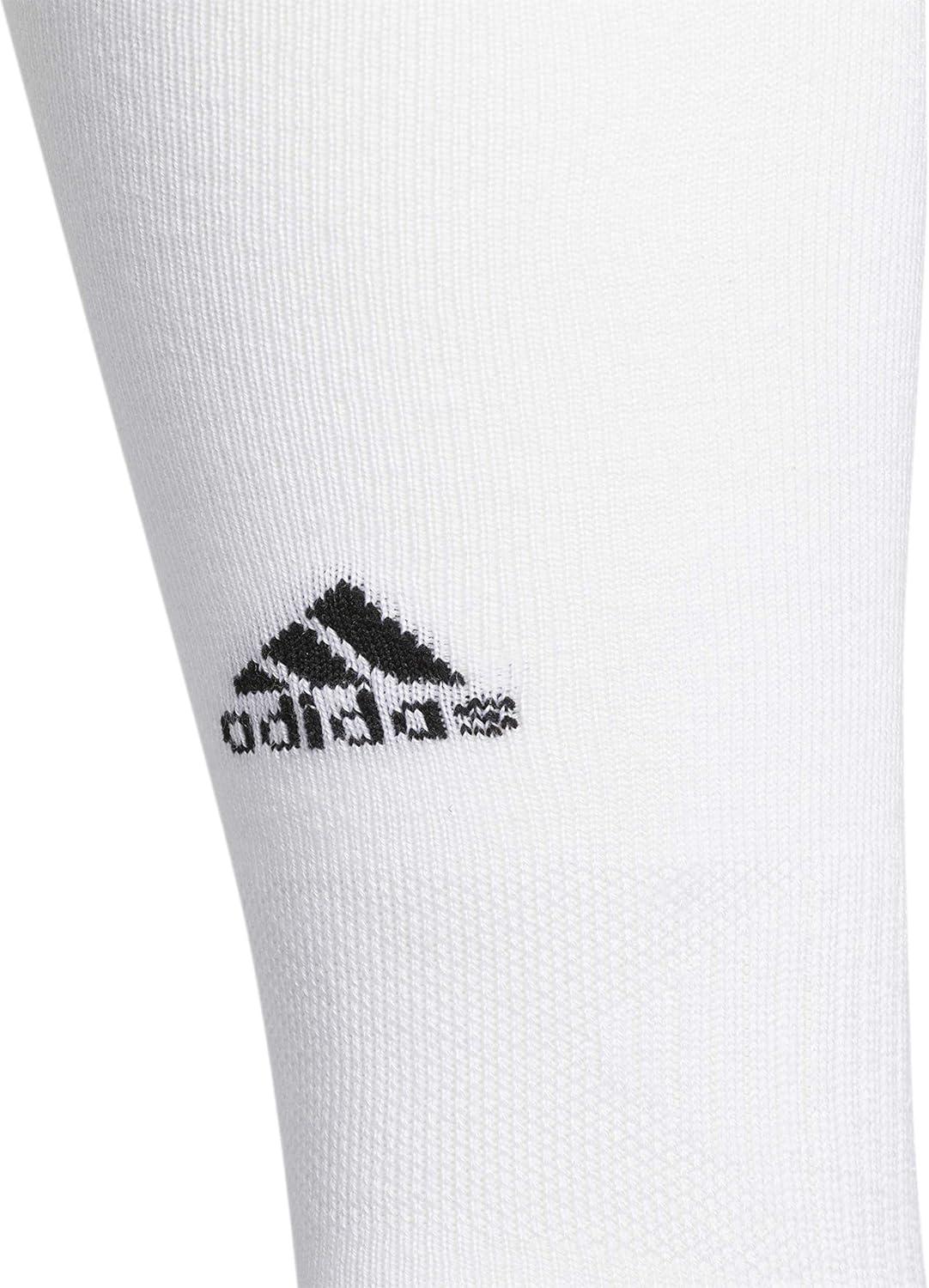 image:imageadidas Unisex Utility All Sport Compression Socks Sports Socks for Men Women Youth Boys and Girls NCAA Compliant 1PackWhiteBlackLight Onix