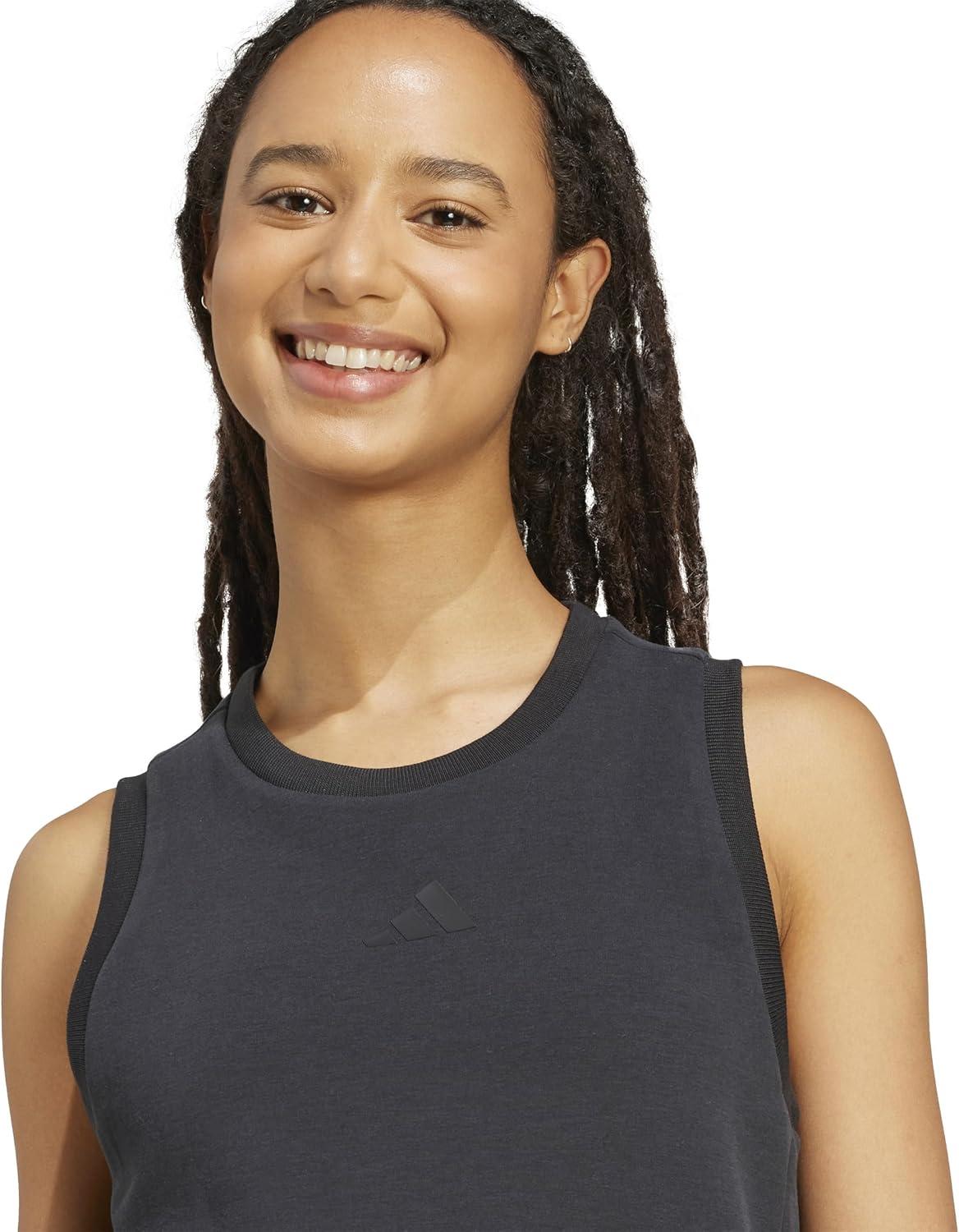 image:imageadidas Womens All Szn Soft Lux Tank TopBlack