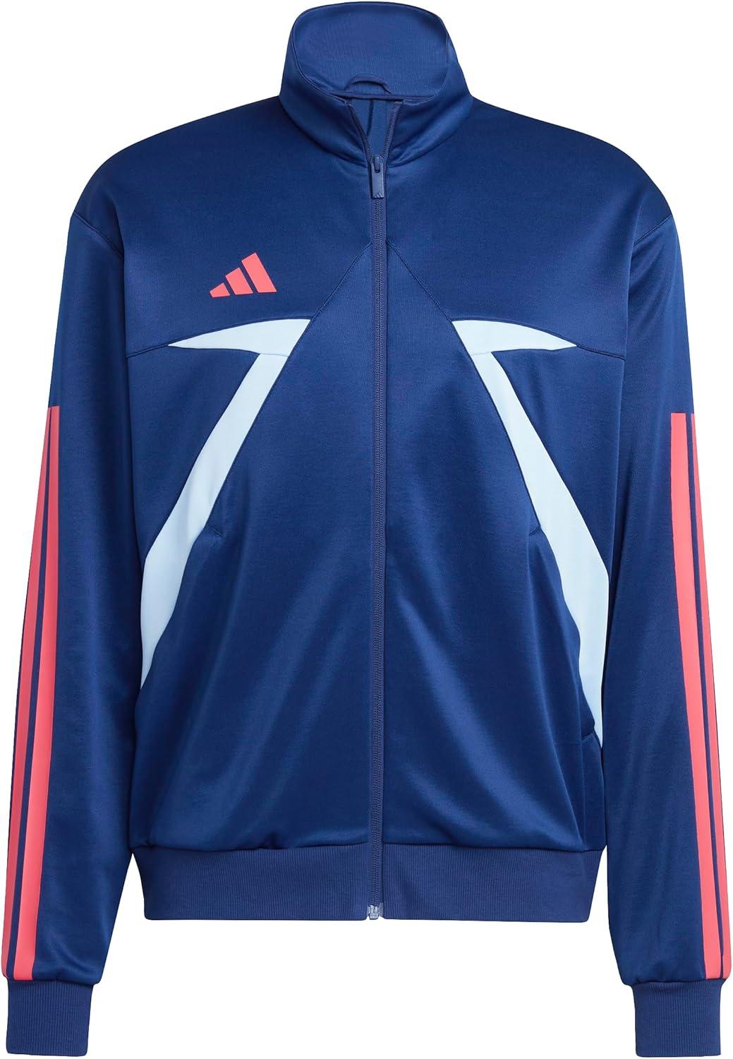image:imageadidas mens House of Tiro Nations Pack Track TopDark BlueBlueSemi Lucid Red