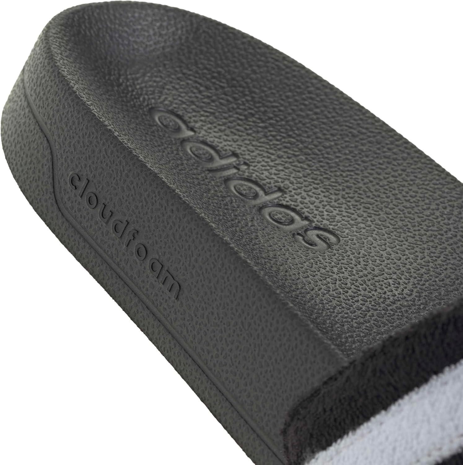 image:imageadidas unisexadult Adilette NoshowerBlackWhiteWhite